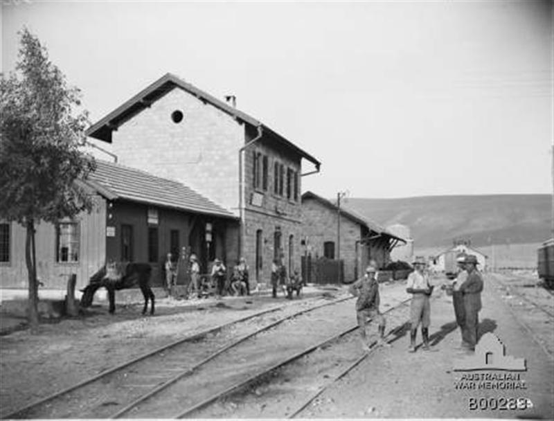 1918 год. Станция Самах и австралийские всадники