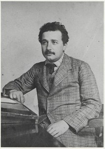 Эйнштейн в патентном бюро (1905). 