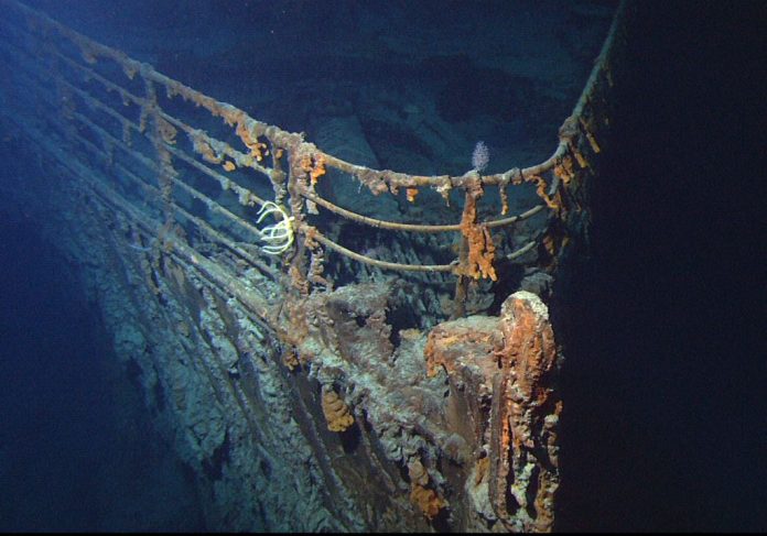 Titanicwreckbow