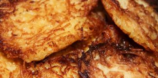 Хорошо прожаренные ханукальные лепешки