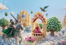 Balloon Wonderland — волшебное королевство из 700 тысяч воздушных шаров
