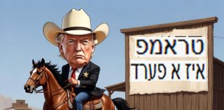 Кто-кто? Трамп в пальто!