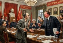 Мы покажем ему, как бить русских писателей!