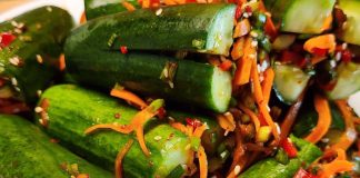 Огурцы кимчи